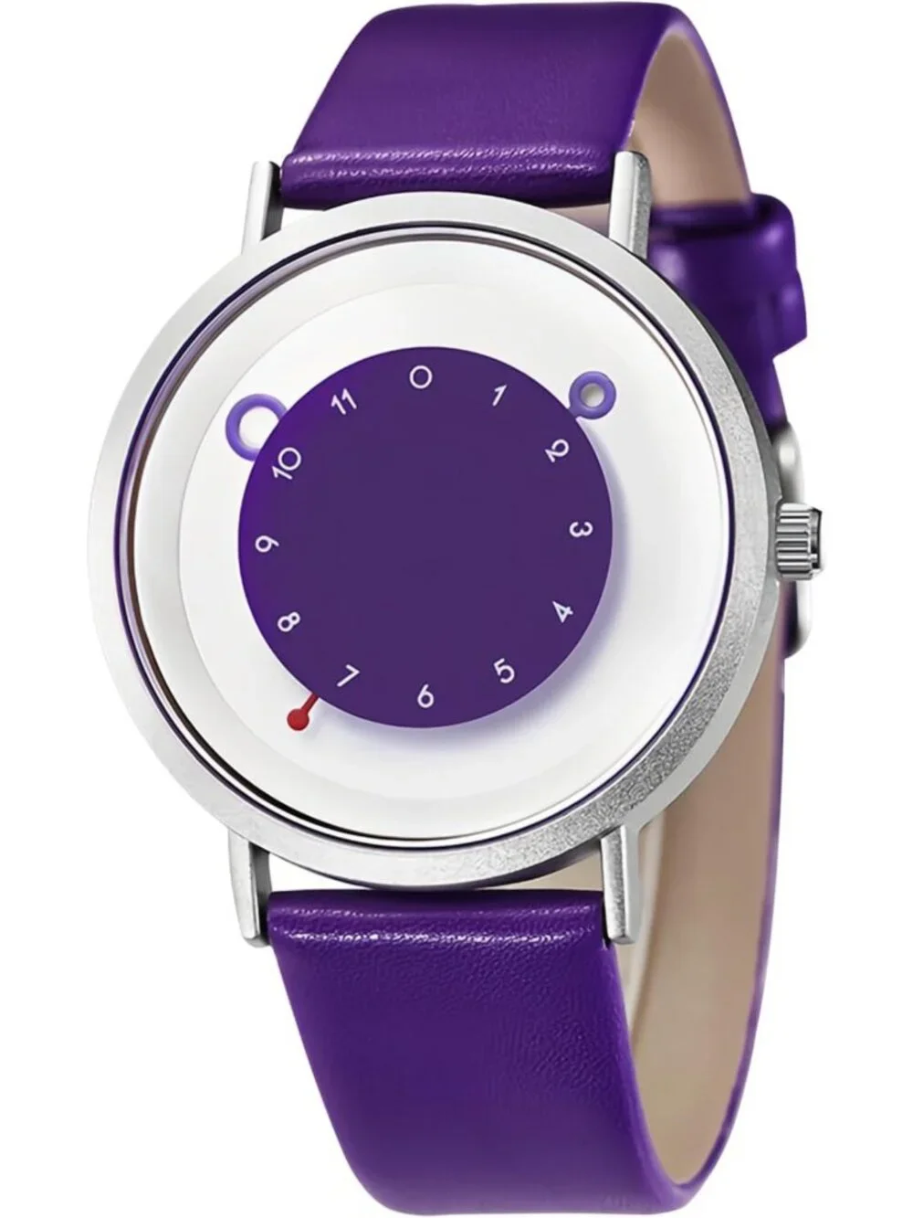 Minimalist Casual Unisex Quartz Watch - Unique Hands, Waterproof Sports